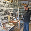 Ludvika Tidningen kom för ett reportage i samband med nedläggningen av Saxdalens Museum 2009.